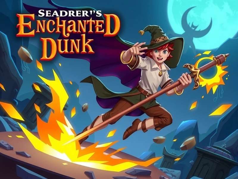 Enchanted Dunk Sorcerer Main Game Visual Enchanted Dunk Sorcerer Game Artwork